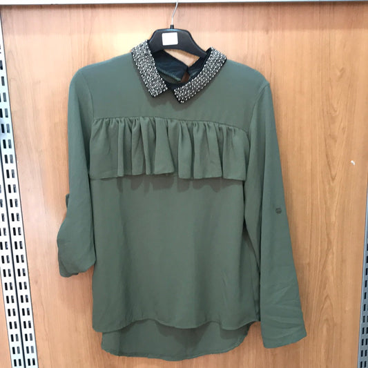 Camisa mujer verde verde