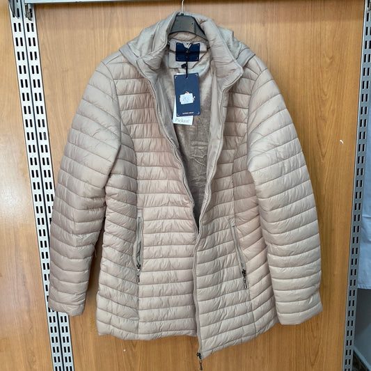 Chaqueta mujer beige